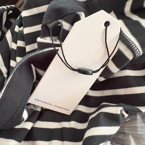 Universal Standard Noyack Breton Stripe Top 4XL 38 40 6X NWT Tank Blouse Shirt - Picture 3 of 6